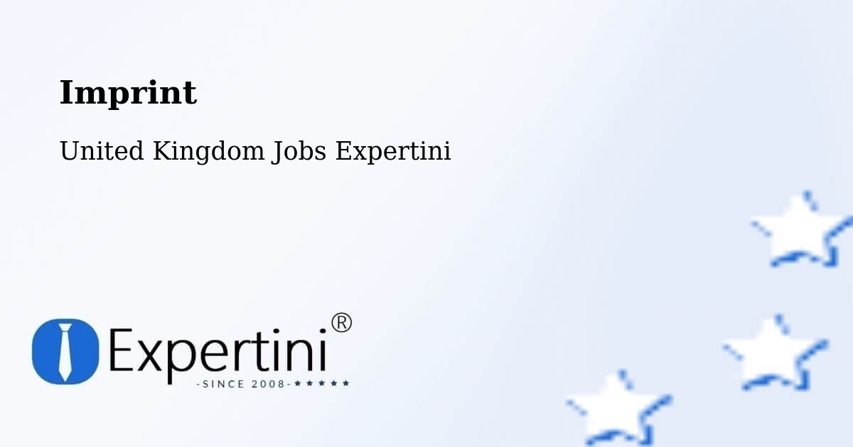 Imprint – Huddersfield - United Kingdom Jobs Expertini
